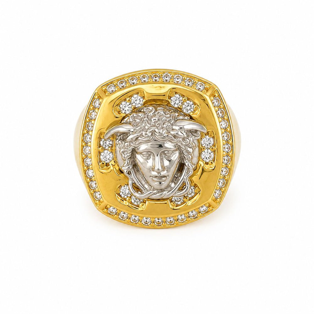 Sello isla, en oro 18k