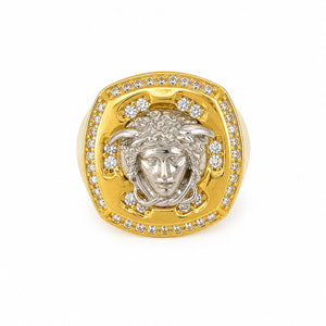 Sello isla, en oro 18k