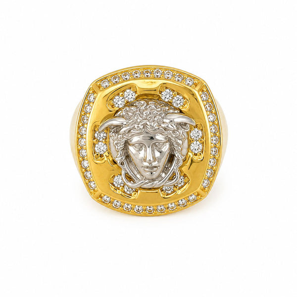 Sello isla, en oro 18k