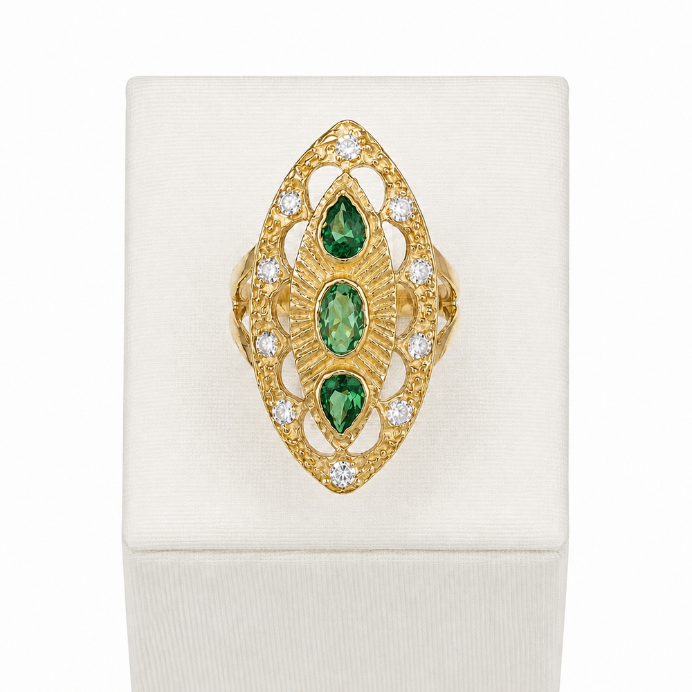 Anillo Zufre Verde niña