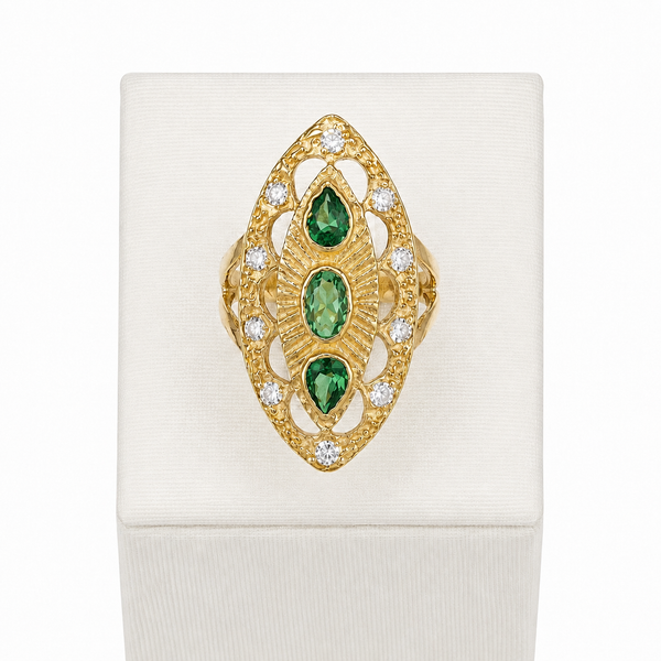 Anillo Zufre Verde niña
