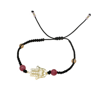 Pulsera Fatima, con ajustable de cuerda