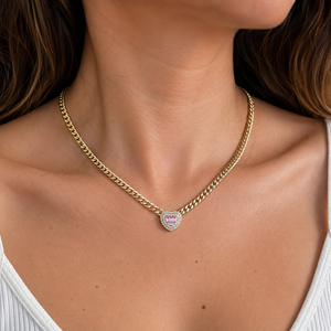 Collar corazón