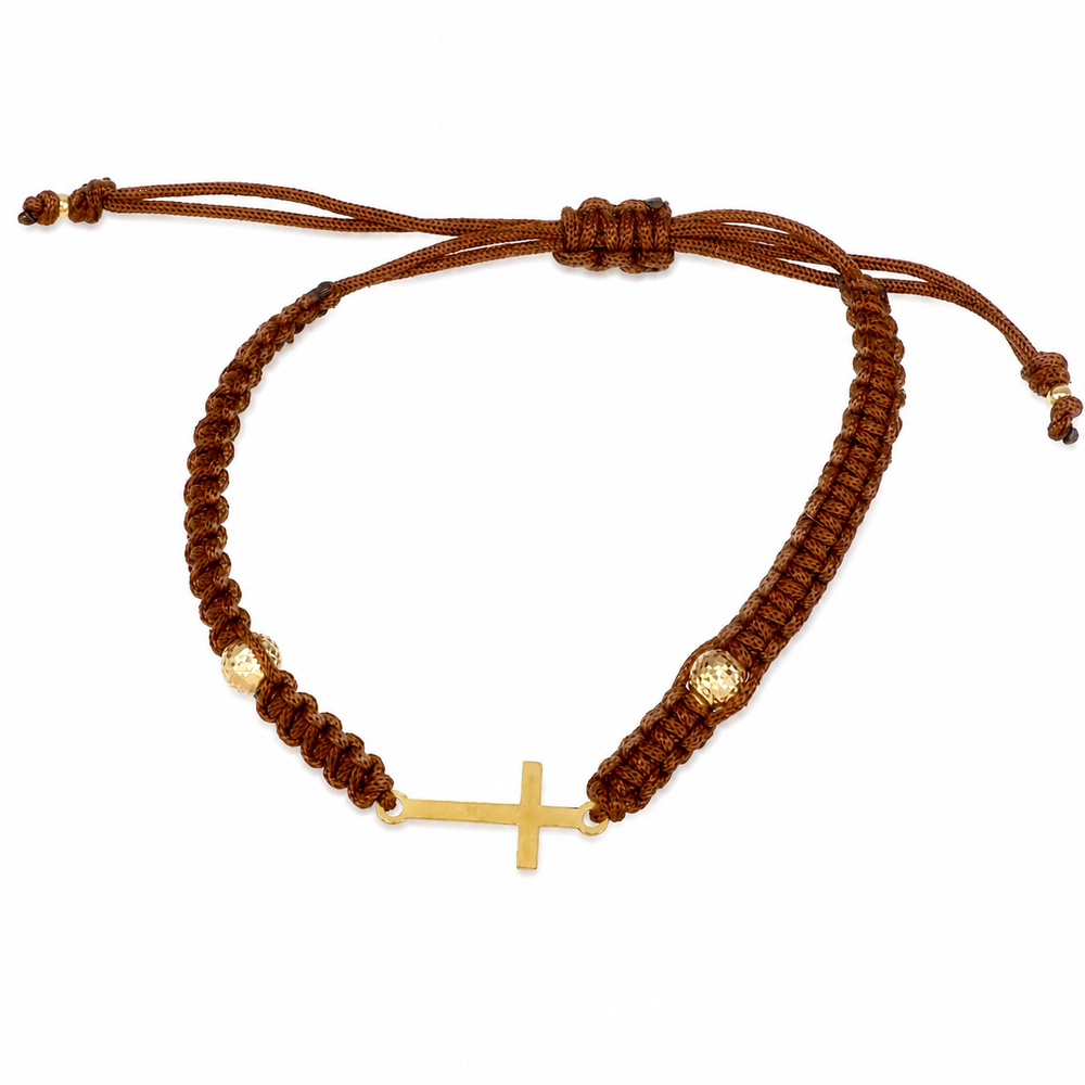 Pulsera Bali, en oro 18k