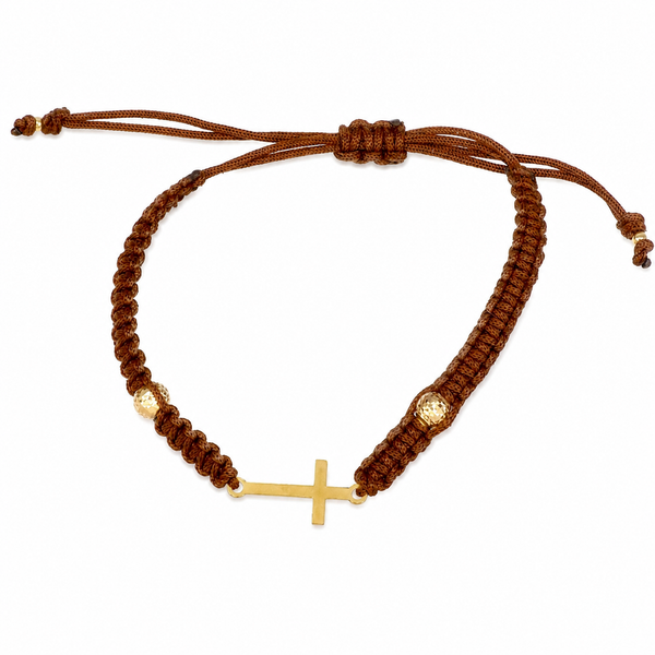 Pulsera Bali, en oro 18k