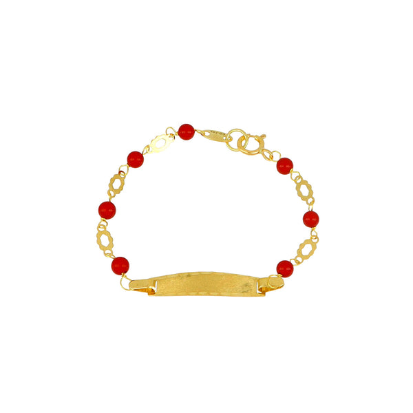 Pulsera Placa Coral