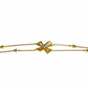 Pulsera Cham, en oro 18k