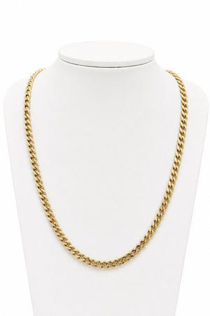 Cadena Mahón, en oro 18k