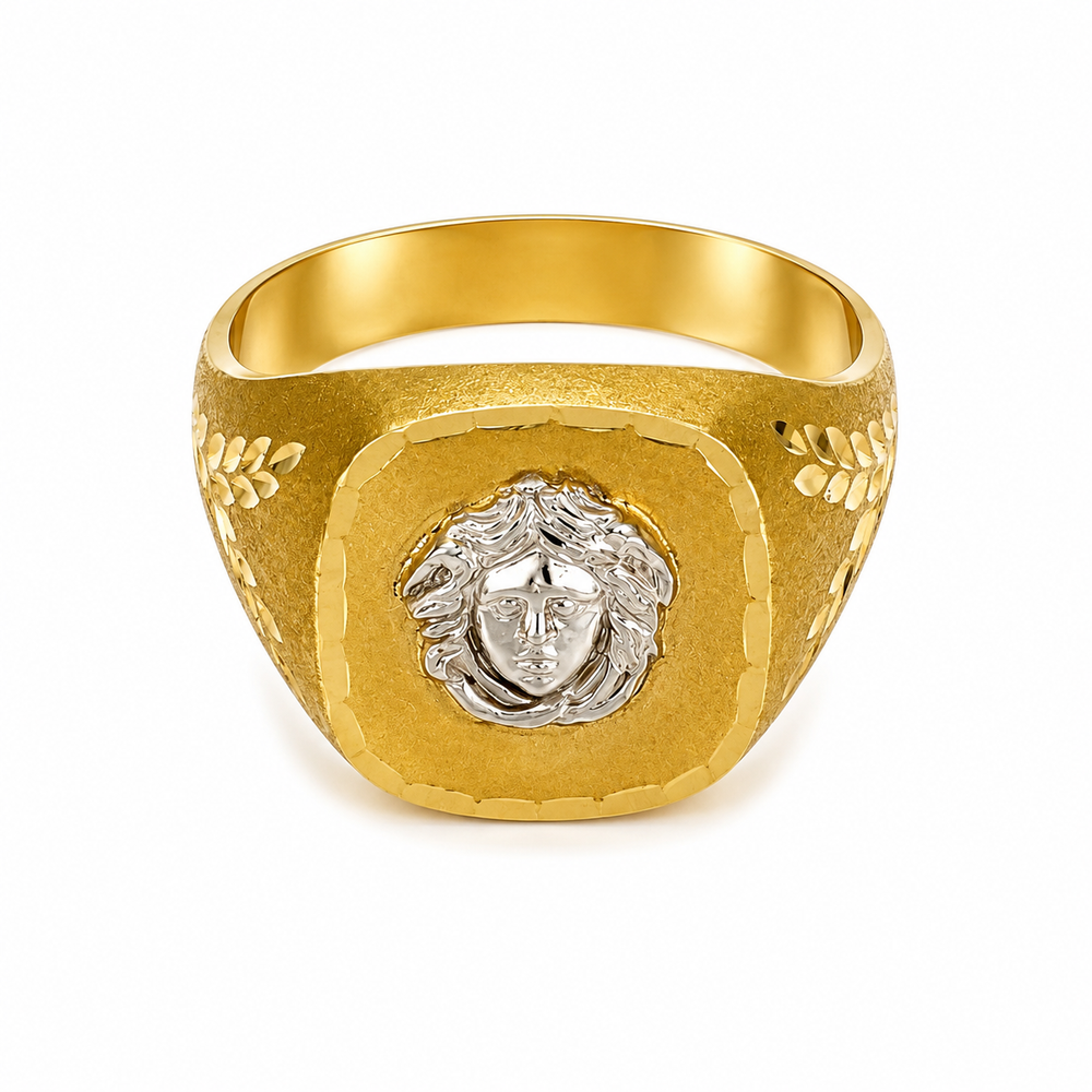 Sello Con Logo ver, en oro 18k