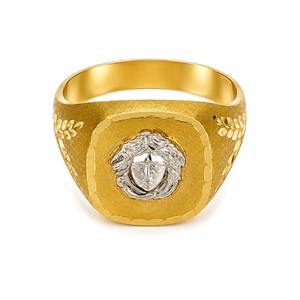 Sello Con Logo ver, en oro 18k