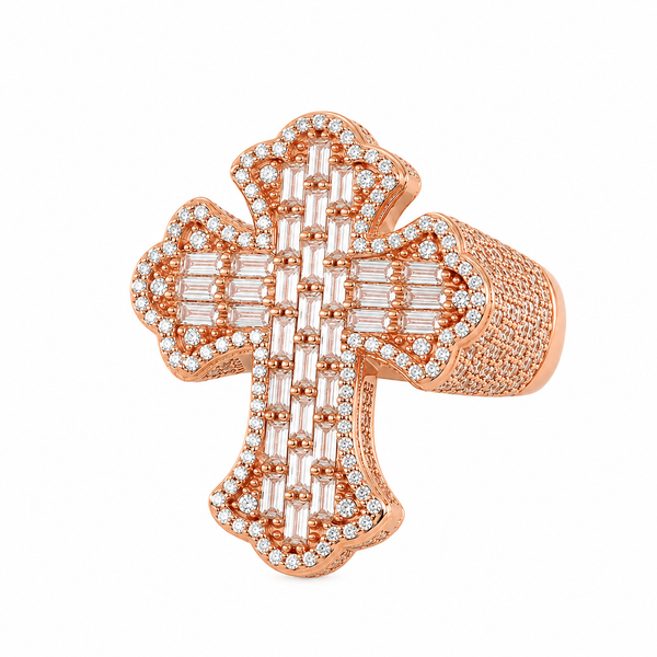 Anillo Cruz Rose