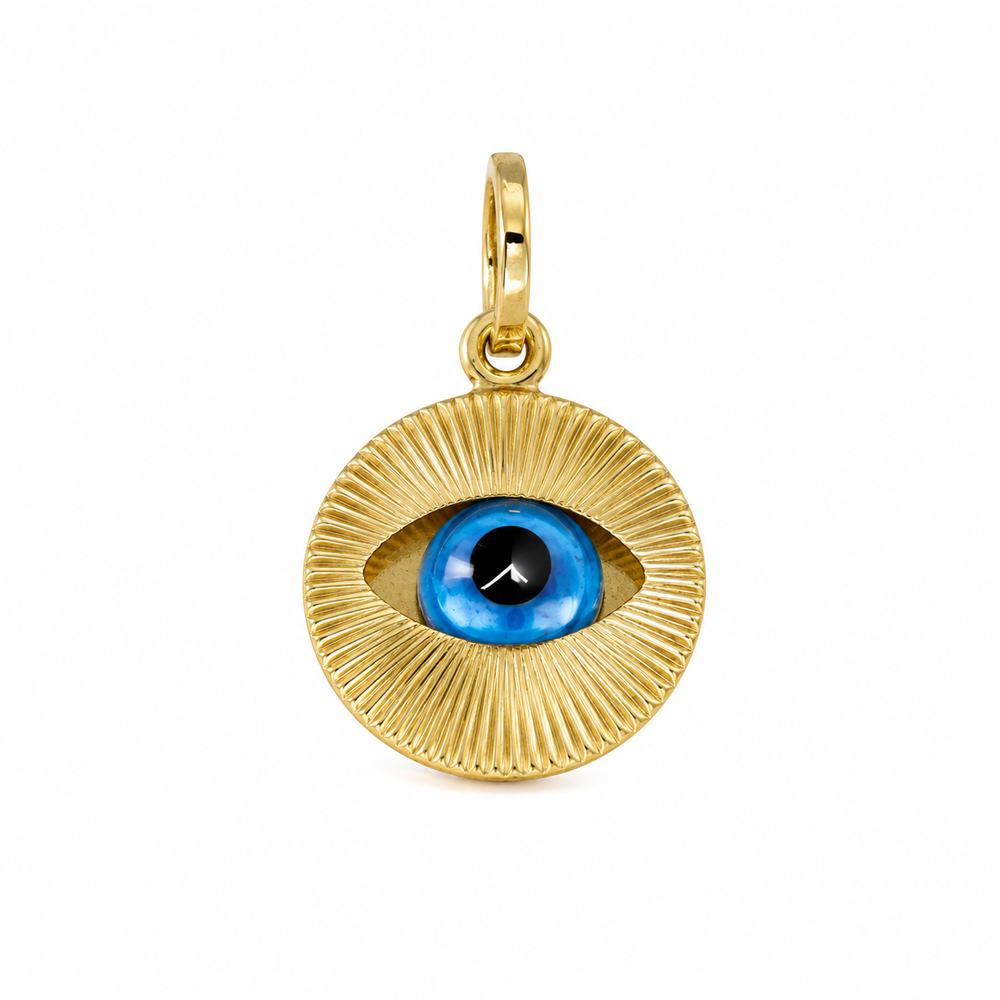 Colgante del ojo en oro 18k