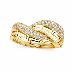 Anillo eternia, en oro 18k