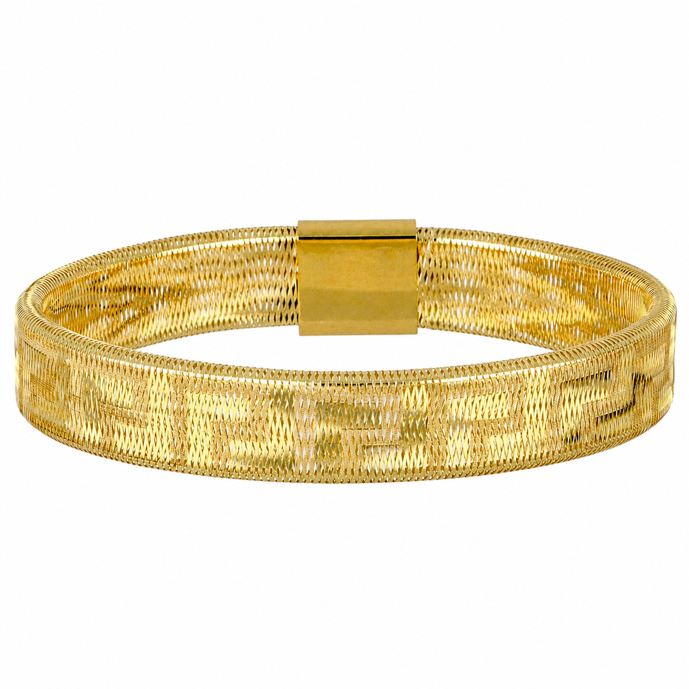 Pulsera flux, en oro 18k