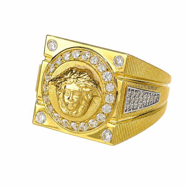 Anillo esencia, en oro 18k