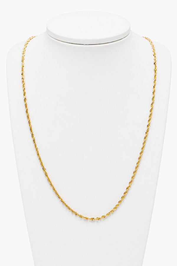 Cadena Cordon en oro 18k,50cm