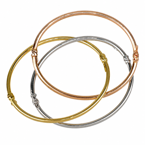 Pulseras Tricolor, en oro 18k