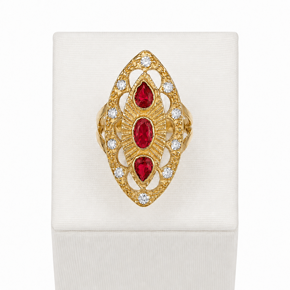 Anillo Zufre Rojo niña
