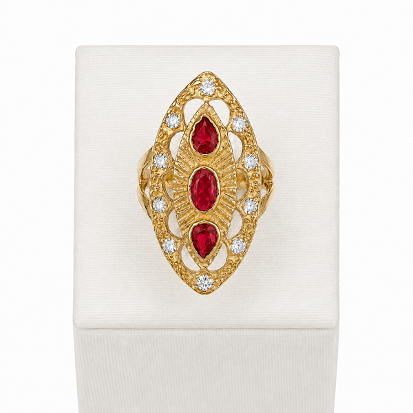 Anillo Zufre Rojo niña