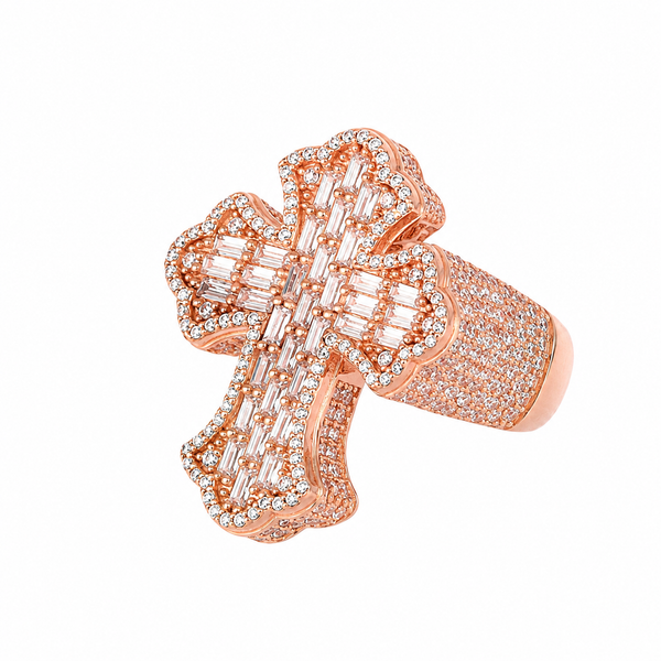 Anillo Cruz Rose