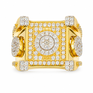 Anillo imperium, en oro 18k