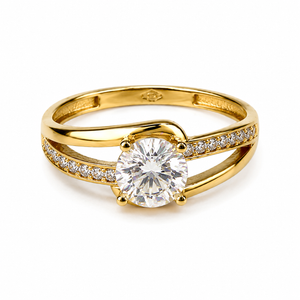 Anillo cielo, en oro 18k.