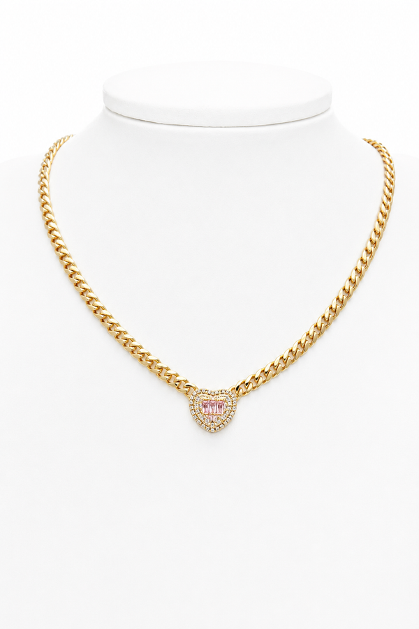 Collar corazón