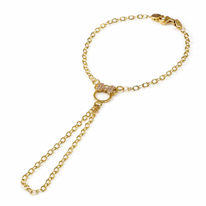 Manita minnie mediana, en oro 18k