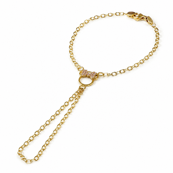 Manita minnie mediana, en oro 18k