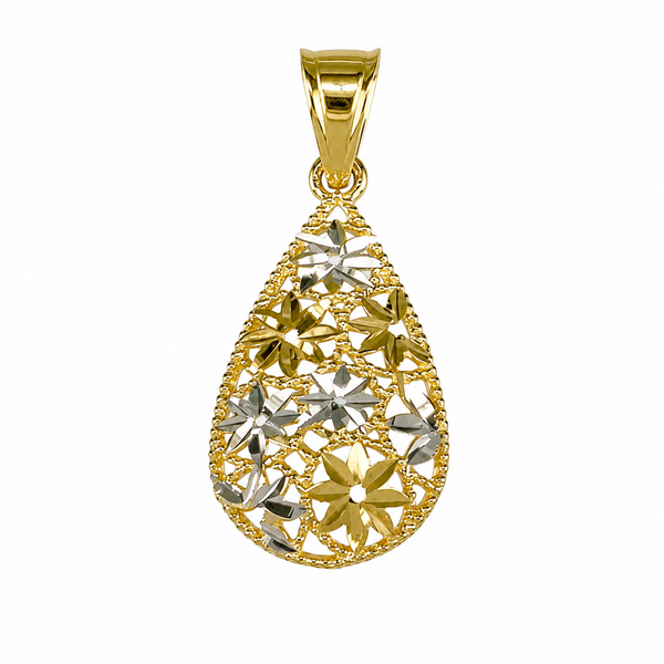Colgante rupia, en oro 18k