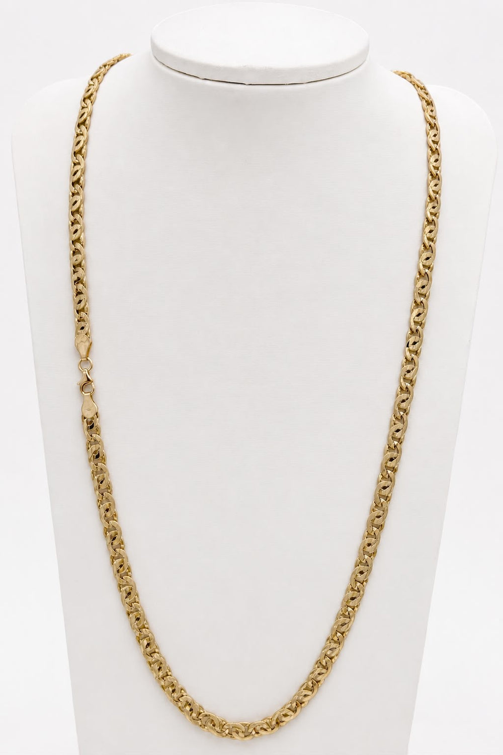 Cadena plana, en oro 18k, 6.32mm