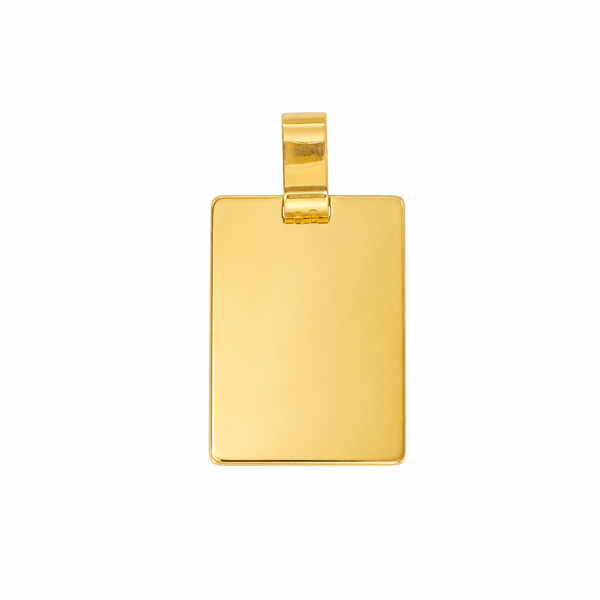 Colgante Placa Lisa