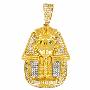 Colgante de tutankamon, en oro 18k