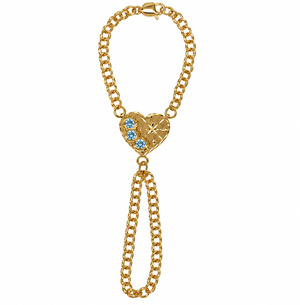 Pulsera Manita Azul Infantil