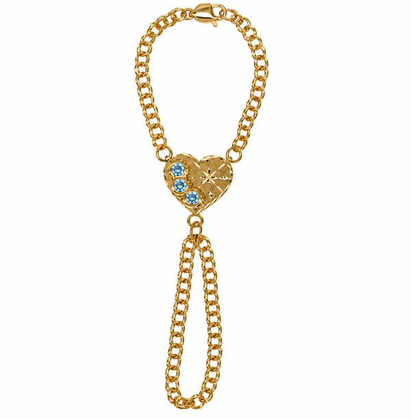 Pulsera Manita Azul Infantil