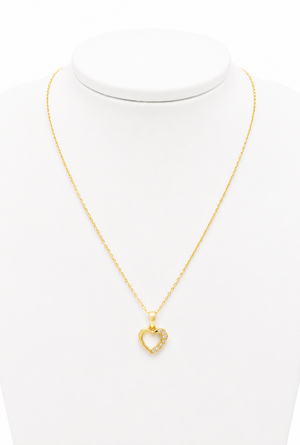 Collar love, en oro 18k