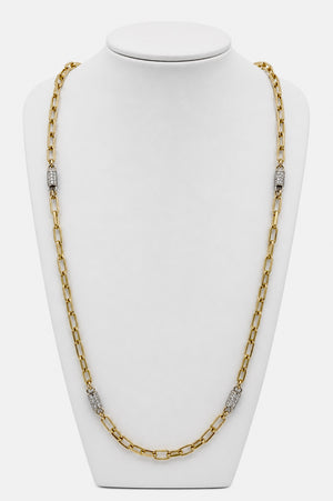 CadenaCybrix, en oro 18k