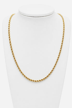 Cadena cordón en oro 18k