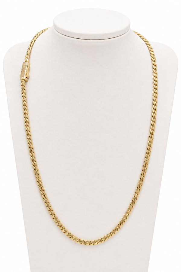 Cubana en oro 18k, 60cm