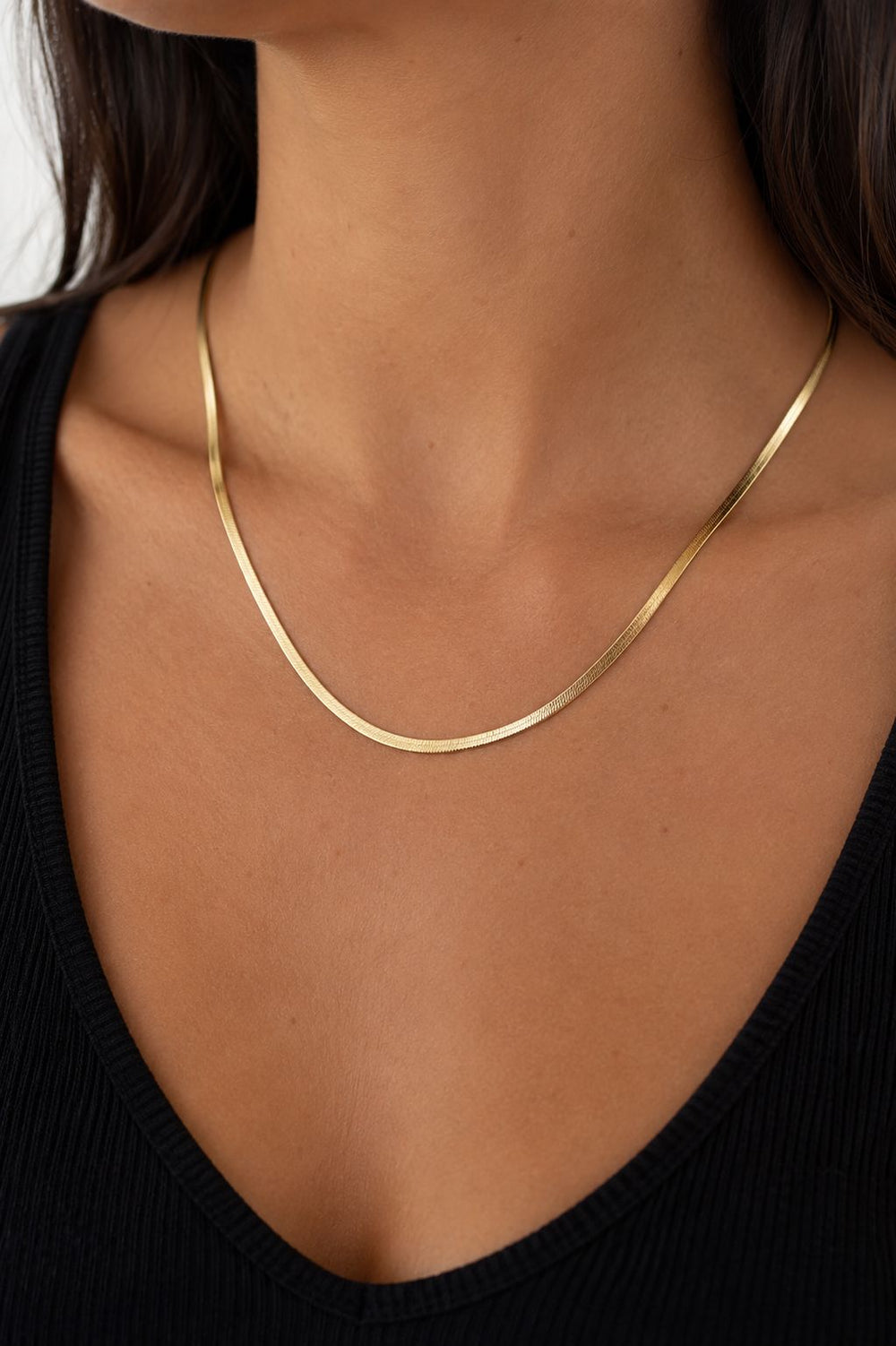 Collar plano, 45cm