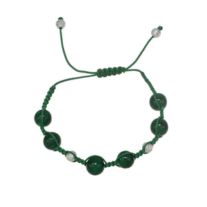 Pulsera planetas, en oro blanco